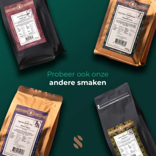 Soolong Sense Oost Timor Nr1000 Koffiebonen Smooth Lacau - Speciality Koffie Arabica Medium Roast Met Rijke Kruidige Smaak Met Heerlijke Ondertonen Van Karamel - Zak 250gram -Koffiebenodigdheden Winkel 1200x1200 205