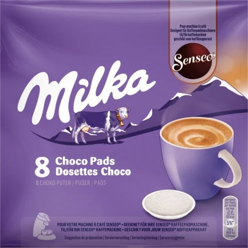 Senseo Milka Pads - 4 X 8 Pads - Warme Chocolademelk -Koffiebenodigdheden Winkel 1200x1200 289