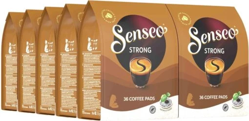 Senseo Strong Koffiepads - 7/9 Intensiteit - 10 X 36 Pads -Koffiebenodigdheden Winkel 1200x584 3