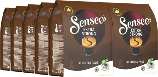 Senseo Extra Strong Koffiepads - 8/9 Intensiteit - 10 X 36 Pads -Koffiebenodigdheden Winkel 1200x586 1