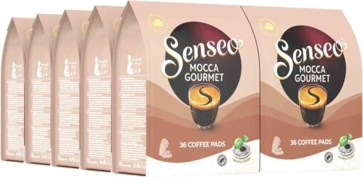 Senseo Mocca Gourmet Koffiepads - 4/9 Intensiteit - 10 X 36 Pads -Koffiebenodigdheden Winkel 1200x586 2