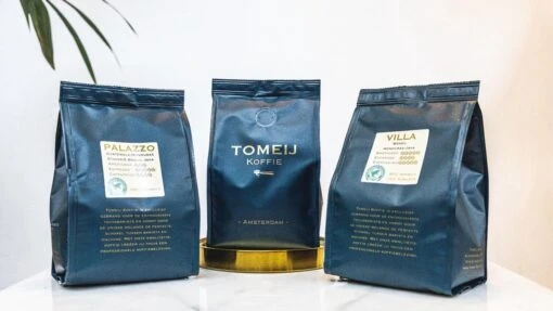 Tomeij Koffie - Proefpakket 3x250 Gr - Koffiebonen -Koffiebenodigdheden Winkel