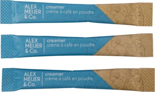 Alex Meijer Koffiemelk Creamersticks Glutenvrij - 600 X 2,5 Gram -Koffiebenodigdheden Winkel