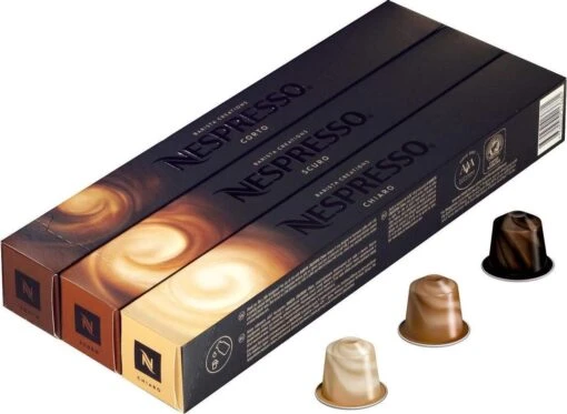 Nespresso Cups - Barista Line - 3 X 10 Stuks -Koffiebenodigdheden Winkel