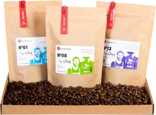 Localroast Koffie Proefpakket | Cadeaupakket | Vers Gebrand | Gemalen| Top Selectie| 3 X 200g | Direct Van Lokale Microbranderij -Koffiebenodigdheden Winkel