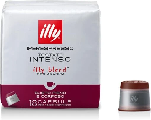 Illy Iperespresso Intenso 18 Capsules -Koffiebenodigdheden Winkel 1200x957 1