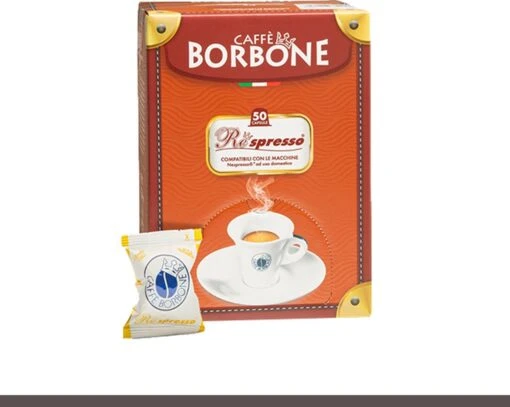 Caffe Borbone Borbone Respresso ORO 50 Capsules -Koffiebenodigdheden Winkel