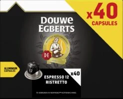 Douwe Egberts Espresso Ristretto Koffiecups (12) - 5 X 40 Koffiecups -Koffiebenodigdheden Winkel 1200x965 2