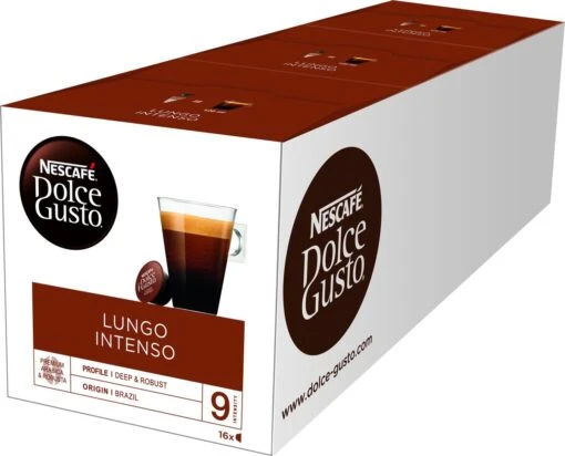 Nescafé Dolce Gusto Lungo Intenso Capsules - 48 Koffiecups -Koffiebenodigdheden Winkel 1200x969 2