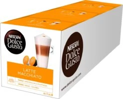 Nescafé Dolce Gusto Latte Macchiato Capsules - 48 Koffiecups -Koffiebenodigdheden Winkel 1200x969