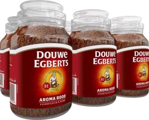 Douwe Egberts Aroma Rood Oploskoffie - 6 X Pot Van 200 Gram -Koffiebenodigdheden Winkel 1200x970 4