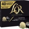 L'OR Espresso Ristretto 40 Stuks -Koffiebenodigdheden Winkel 1200x992