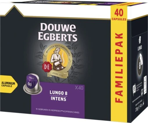 Douwe Egberts Lungo Intens (8) - 5 X 40 Koffiecups -Koffiebenodigdheden Winkel 1200x992 2