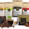 Highlands Gold - Koffiebonen Proefpakket - Koffie Cadeaupakket - 100% Arabica - Single Origin - 4 Soorten Koffie, Ambachtelijke Truffels En 2 Luxe Glazen -Koffiebenodigdheden Winkel 1200x996