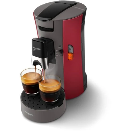 Philips Senseo Koffiepadapparaat CSA230/90 Select Rood/grijs -Koffiebenodigdheden Winkel 212 2918 2 1