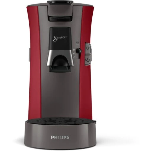 Philips Senseo Koffiepadapparaat CSA230/90 Select Rood/grijs -Koffiebenodigdheden Winkel 212 2918 3 1