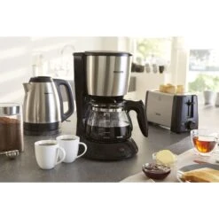 Philips Koffiezetapparaat HD7462/20 Daily Zwart/zilver -Koffiebenodigdheden Winkel 212 3996 7 1