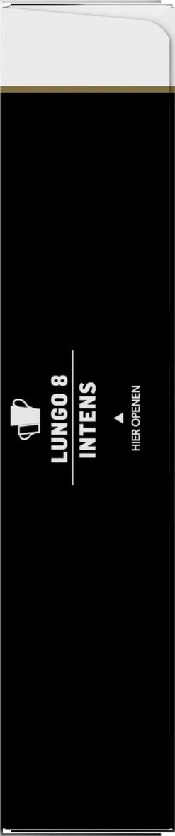 Douwe Egberts Lungo Intens Koffiecups - Intensiteit 8/12 - 10 X 10 Capsules -Koffiebenodigdheden Winkel 251x1200