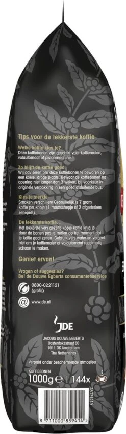 Douwe Egberts Espresso Koffiebonen - 4 X 1000 Gram - Extra Grote Verpakking -Koffiebenodigdheden Winkel 350x1200 1