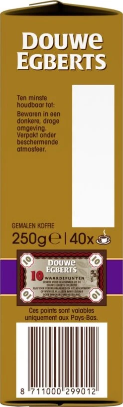 Douwe Egberts Excellent - Filterkoffie - 12 X 250 Gram -Koffiebenodigdheden Winkel 363x1200