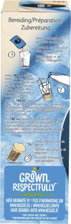 Nescafé Frappé Oploskoffie - 5 Doosjes à 10 Zakjes -Koffiebenodigdheden Winkel 381x1200