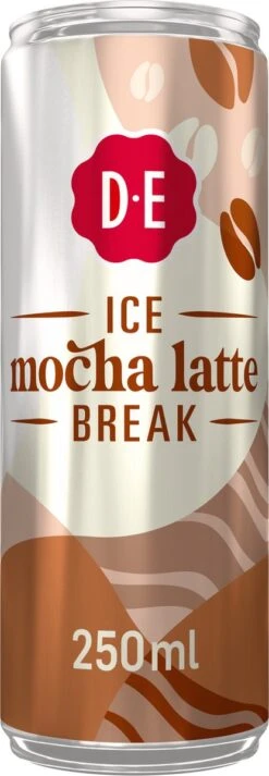 Douwe Egberts Ice Mocha Latte IJskoffie - 12 X 250 Ml -Koffiebenodigdheden Winkel 416x1200 7