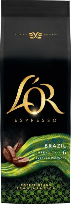 L'OR Espresso Origins Brazil Koffiebonen (6) - 4 X 500 Gram -Koffiebenodigdheden Winkel 420x1200 3