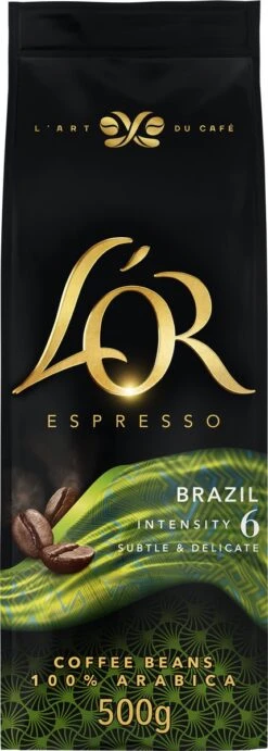 L'OR Espresso Origins Brazil Koffiebonen (6) - 4 X 500 Gram -Koffiebenodigdheden Winkel 429x1200 1