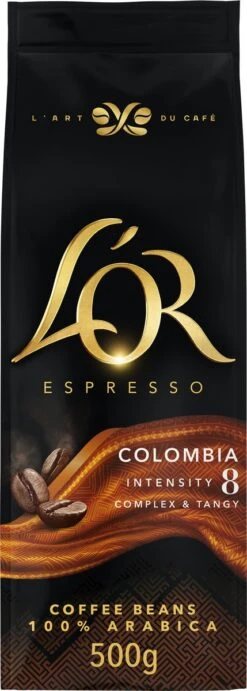 L'OR Espresso Origins Colombia Koffiebonen (8) - 4 X 500 Gram -Koffiebenodigdheden Winkel 429x1200