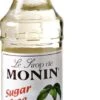 Monin Koffiesiroop Vanille Suikervrij - 70 Cl -Koffiebenodigdheden Winkel 435x1200