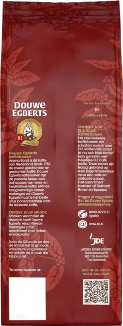 Douwe Egberts Aroma Rood Koffiebonen - 6 X 500 Gram -Koffiebenodigdheden Winkel 452x1200