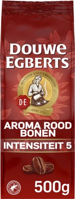 Douwe Egberts Aroma Rood Koffiebonen - 6 X 500 Gram -Koffiebenodigdheden Winkel 453x1200 2