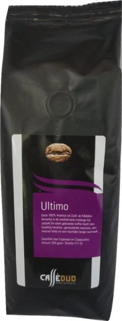 Proefpakket Koffiebonen - Caffè Duo - 5 X 250 Gram - Inclusief 100% Arabica Melanges -Koffiebenodigdheden Winkel 457x1200