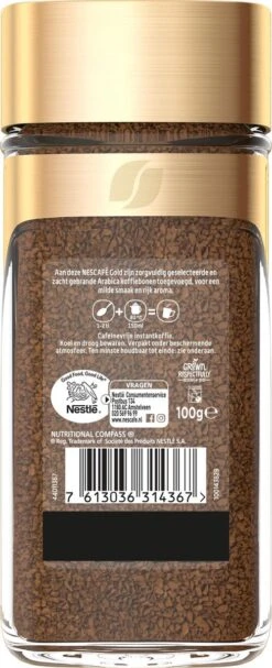 Nescafé Gold Decafé Oploskoffie - 6 Potten à 100 Gram -Koffiebenodigdheden Winkel 488x1200