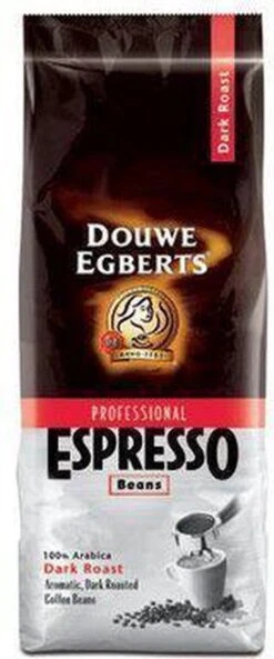 Koffie Douwe Egberts Espresso Bonen Dark Roast 1000gr -Koffiebenodigdheden Winkel 500x1200