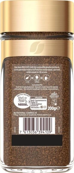 Nescafé Gold Oploskoffie - 6 Potten à 200 Gram -Koffiebenodigdheden Winkel 516x1200