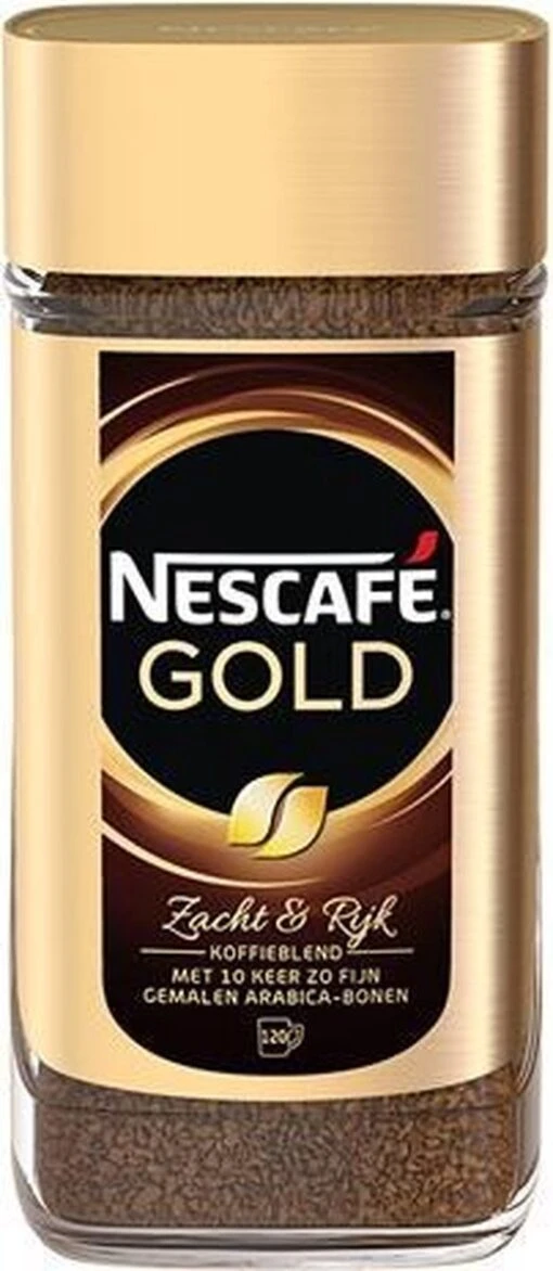 Nescafe Gold Oploskoffie - 200 Gram -Koffiebenodigdheden Winkel