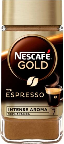 Nescafé Gold Espresso Oploskoffie - 6 Potten à 100 Gram -Koffiebenodigdheden Winkel 533x1200 1