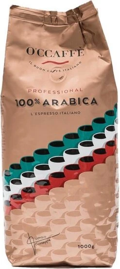 O'ccaffè - Premium Italiaanse Koffiebonen | Professional | Proefpakket XXL | 5 X 1kg | Barista Kwaliteit -Koffiebenodigdheden Winkel 537x1200