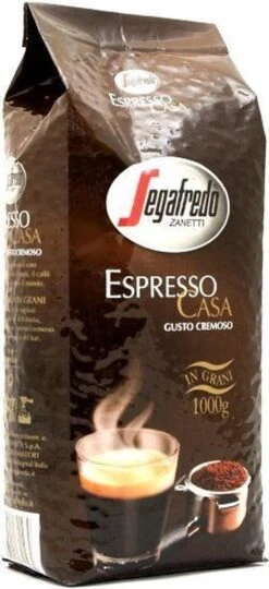 Segafredo Espresso Casa Koffiebonen - 8 X 1 Kg -Koffiebenodigdheden Winkel 549x1200