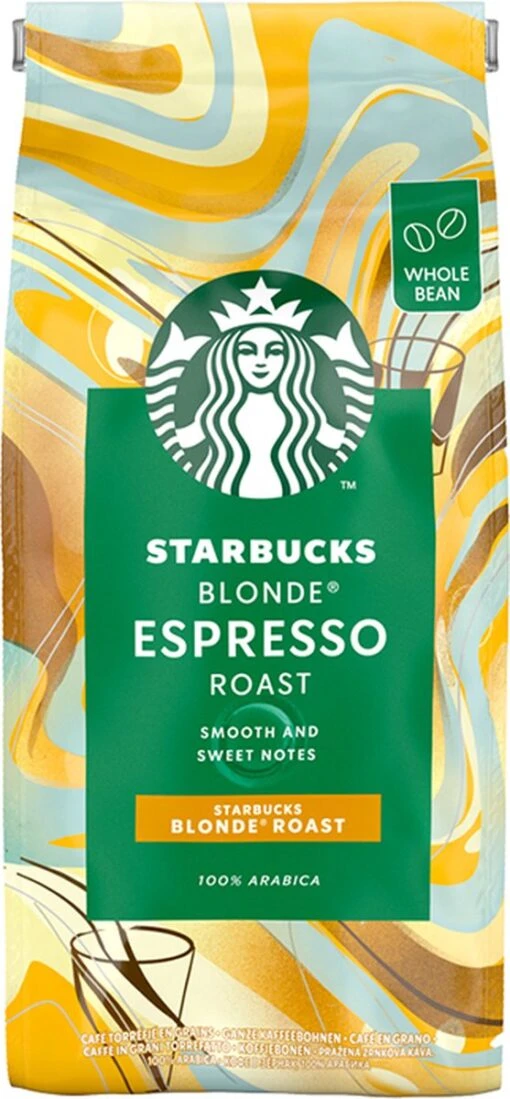 Starbucks Blonde® Espresso Roast - Koffiebonen - 200 Gram -Koffiebenodigdheden Winkel