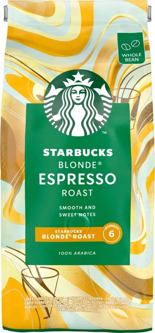 Starbucks Blonde Espresso Roast Koffiebonen - 4 Zakken à 450 Gram -Koffiebenodigdheden Winkel 558x1200 1