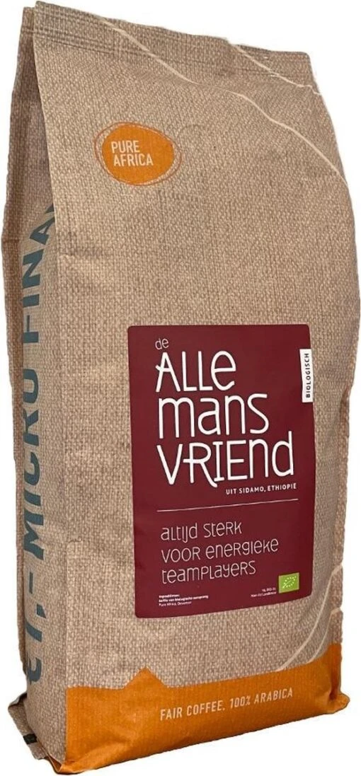 Biologische Allemansvriend 1.000 Gram Arabica Koffiebonen | Ethiopië -Koffiebenodigdheden Winkel 558x1200 2