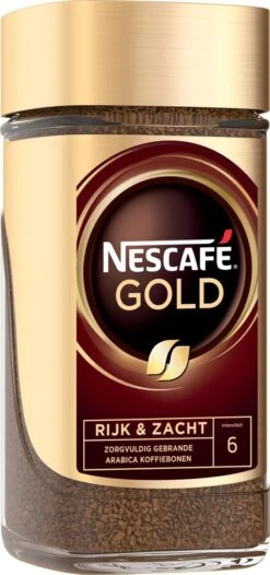 Nescafé Gold Oploskoffie - 6 Potten à 200 Gram -Koffiebenodigdheden Winkel 564x1200