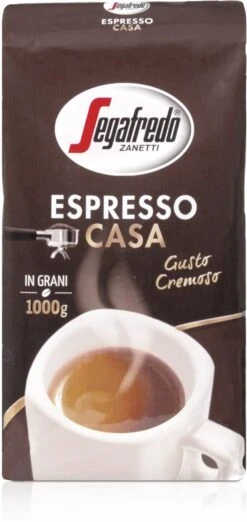 Segafredo Espresso Casa Koffiebonen - 1 Kg -Koffiebenodigdheden Winkel 568x1200