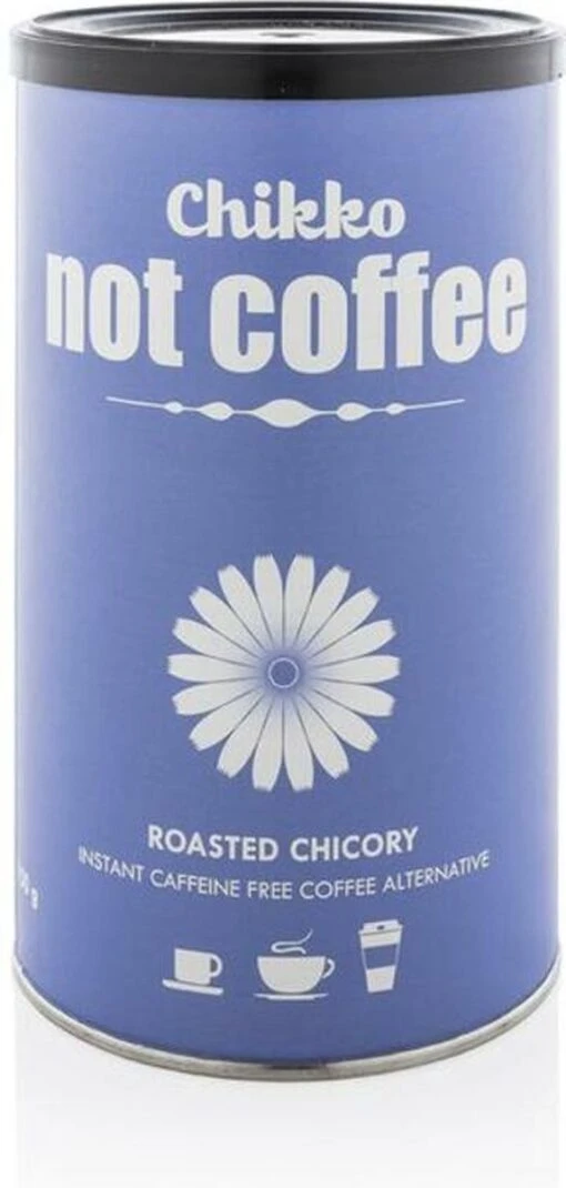 Chikko - Biologische Caffeïnevrije Koffievervanger - Geroosterde Cichorei -Roasted Chicory - 150 G -Koffiebenodigdheden Winkel 572x1200 1