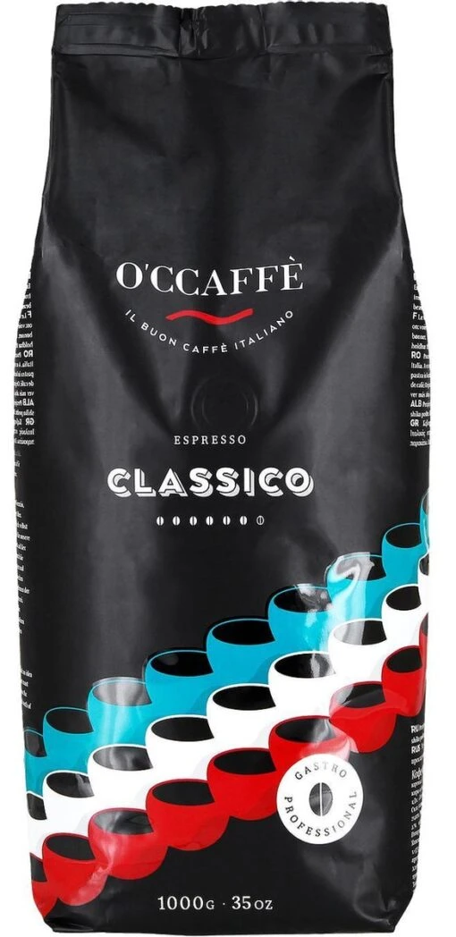 O'ccaffè - Premium Italiaanse Koffiebonen | Professional | Proefpakket XXL | 5 X 1kg | Barista Kwaliteit -Koffiebenodigdheden Winkel 584x1200 1