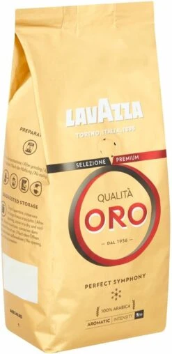 Lavazza Qualità Oro Koffiebonen 6 X 500g -Koffiebenodigdheden Winkel 584x1200