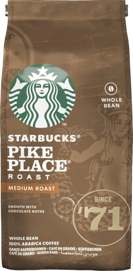 Starbucks® Pike Place® - Koffiebonen - 200 Gram -Koffiebenodigdheden Winkel