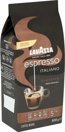 Lavazza Espresso Italiano Classico Koffiebonen - 500 Gram X6 -Koffiebenodigdheden Winkel 592x1200